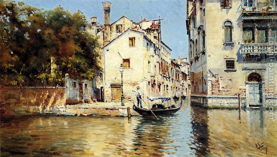 Antonio Reyna : Venetian Canal Scenes